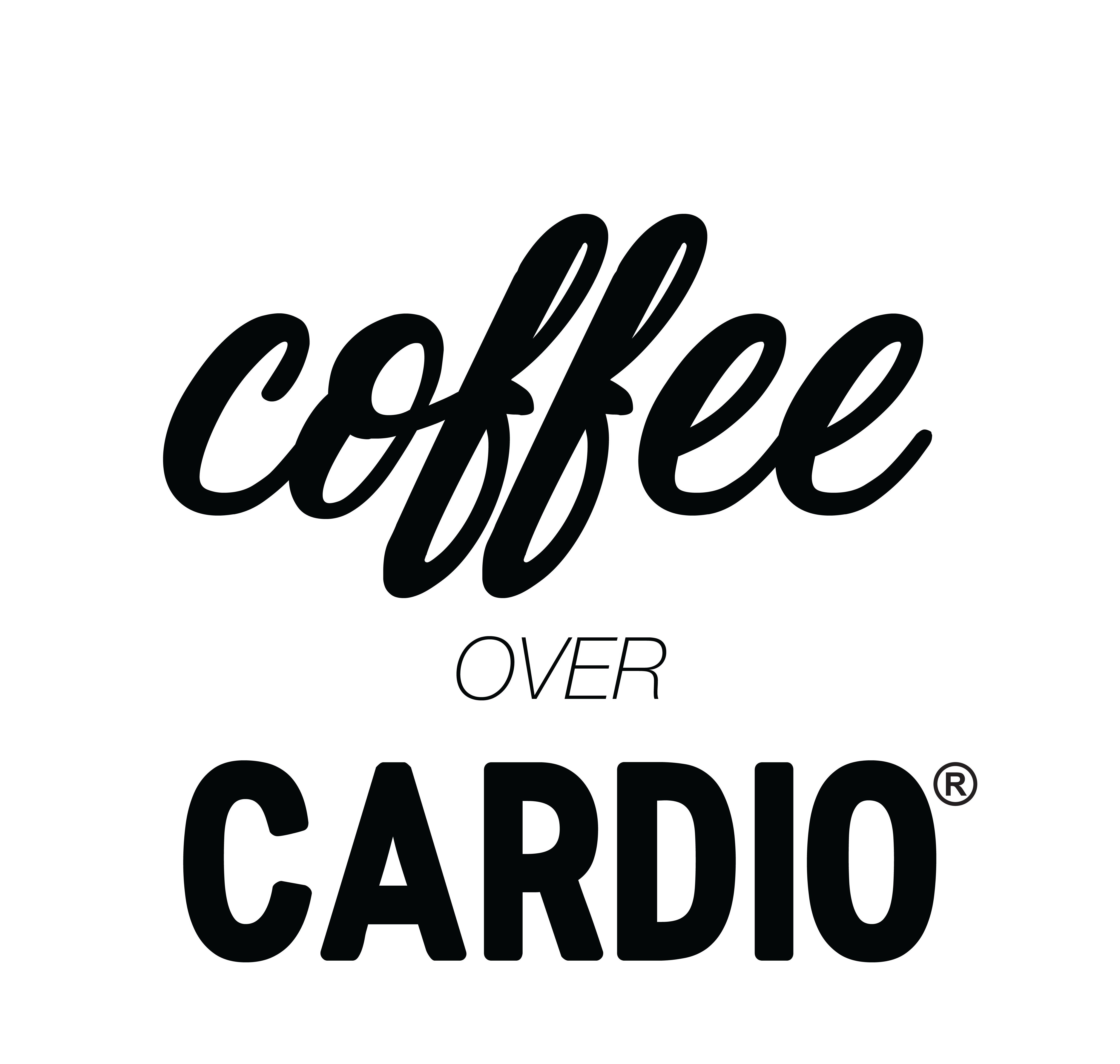 Coffee over cardio barista babe